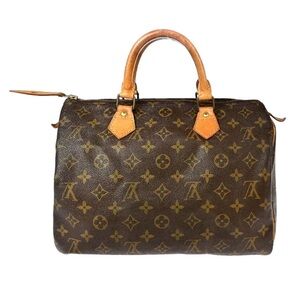 LOUIS VUITTON Speedy 30 Monogram Boston Travel Day Bag LV 30 SP0966